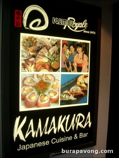 Kamakura Japanese restaurant.
