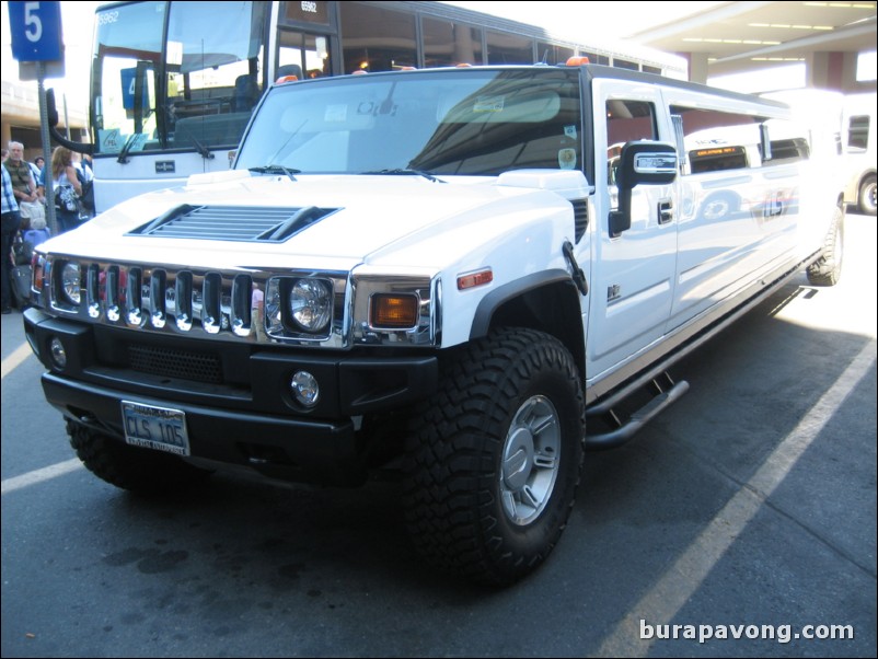 H2 limo to the Wynn.