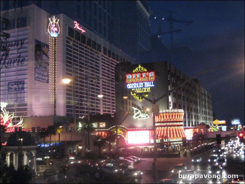 Walking the Strip.