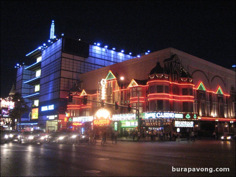 Walking the Strip.