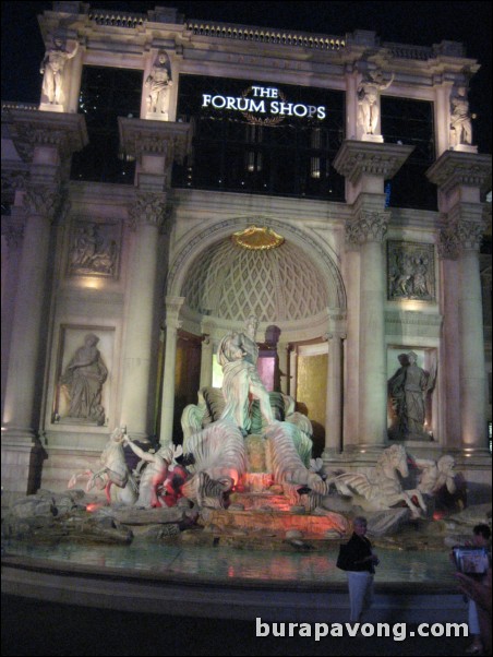 The Forum Shops at Caesars Palace.