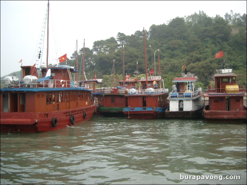 Ha Long Bay.