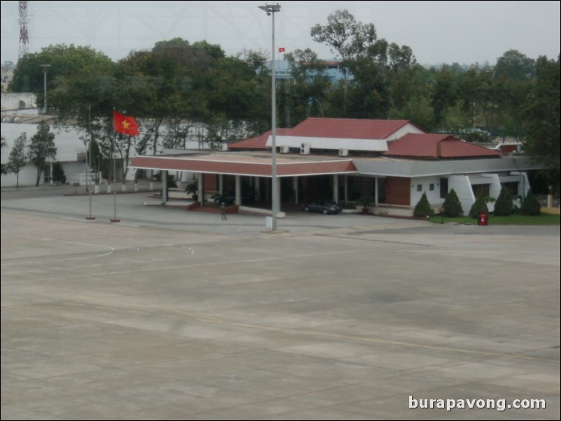 Hanoi airport.